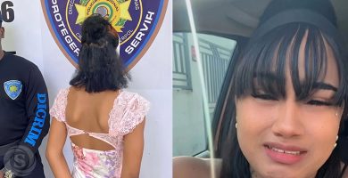 Adolescente reportada como desaparecida junto a imagen de su localización por agentes del DICRIM en Verón, Punta Cana.