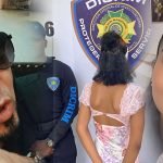 Malón, agente de la DICRIM y madre de adolescente localizada en Verón aparecen en un montaje relacionado con el caso que genera polémica en redes sociales.