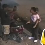 Niño Samy y presunta menor captados por cámaras de seguridad en Los Tres Brazos