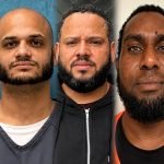 Fotografías de cinco dominicanos detenidos por ICE durante operativos migratorios en Nueva Inglaterra, Estados Unidos.