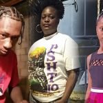 Hombre detenido y fotografías de Rozmi y su hija Achelie por caso investigado en Neyba, Bahoruco