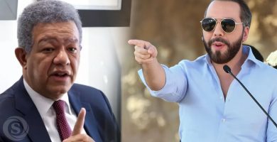 Leonel Fernández y Nayib Bukele en imágenes relacionadas con la seguridad en Haití